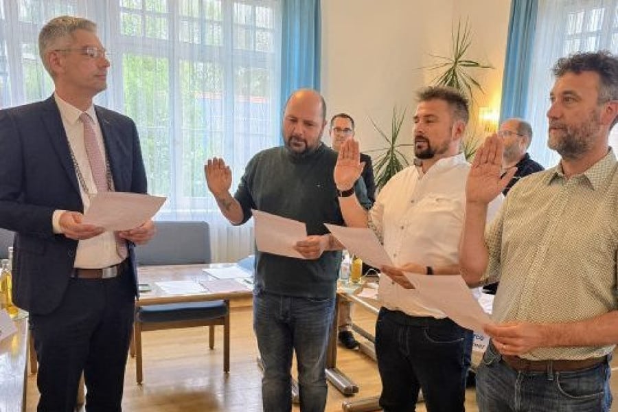 Konstituierende Sitzung des Gemeinderates Schönbrunn i. Steigerwald